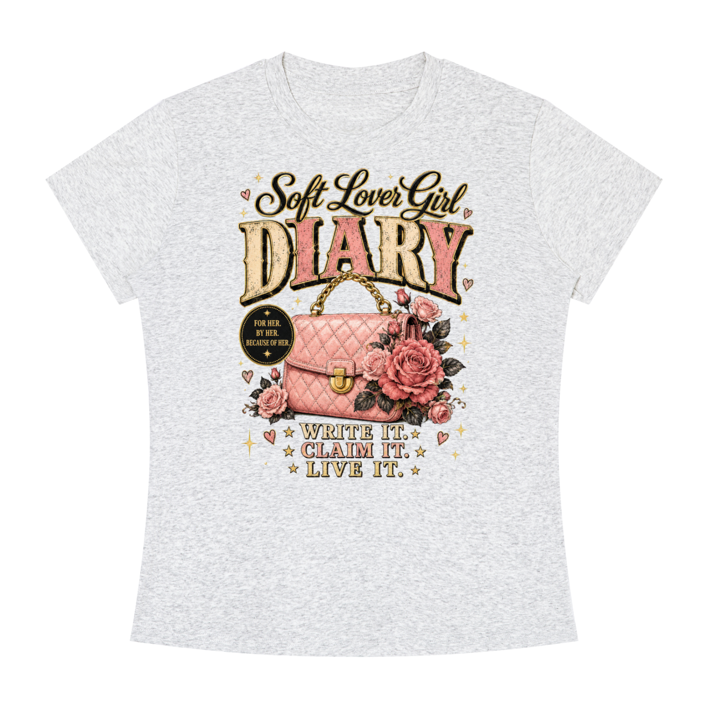 Women's Slim Fit Crewneck T-Shirt