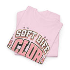 Soft Life Club T-Shirt – Retro Pastel Graphic Tee (Soft Life Every Day)