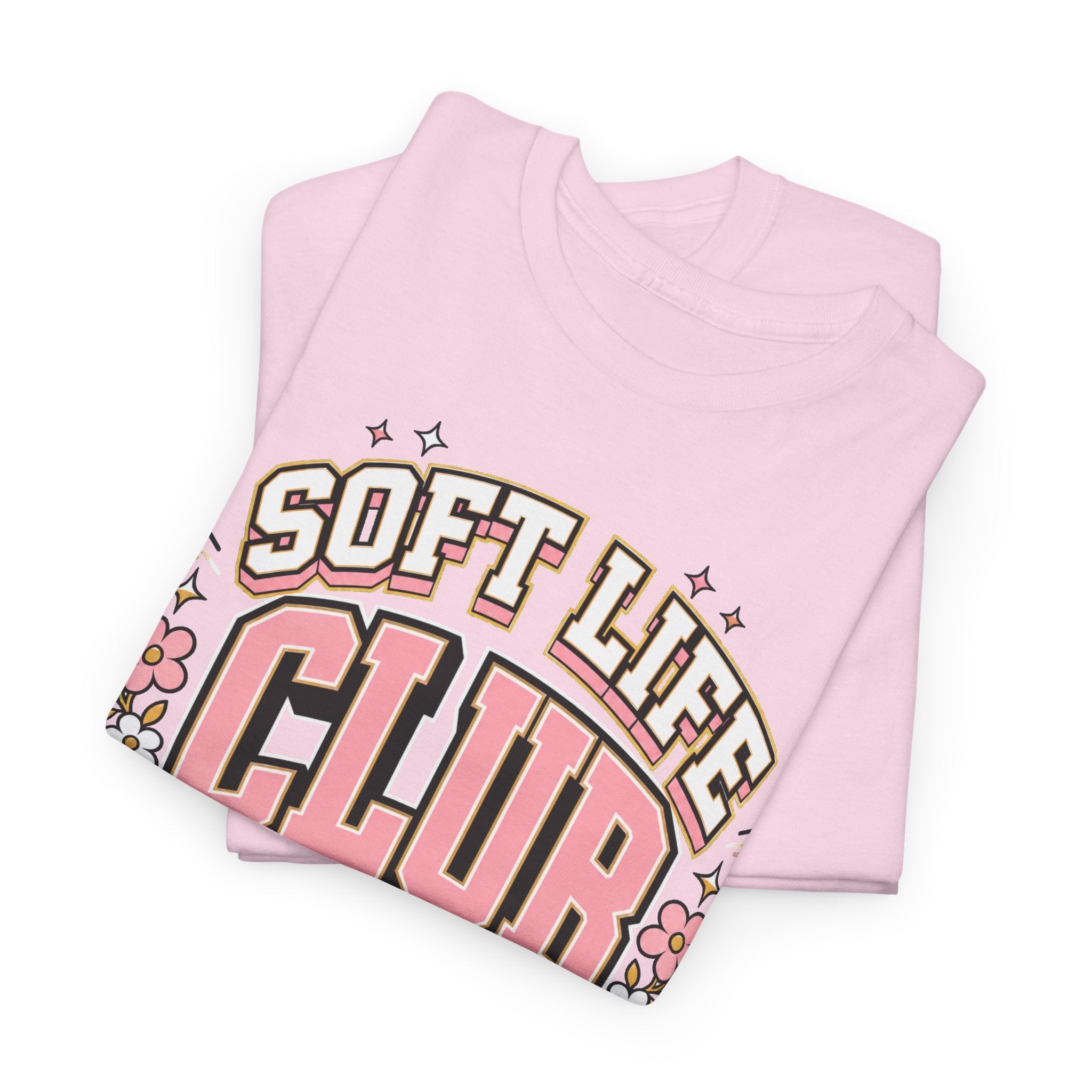 Soft Life Club T-Shirt – Retro Pastel Graphic Tee (Soft Life Every Day)