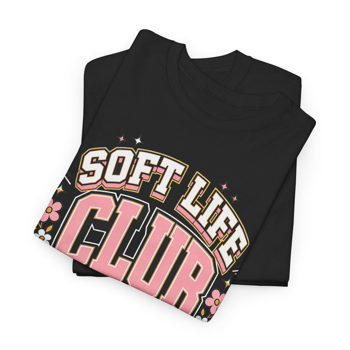 Soft Life Club T-Shirt – Retro Pastel Graphic Tee (Soft Life Every Day)