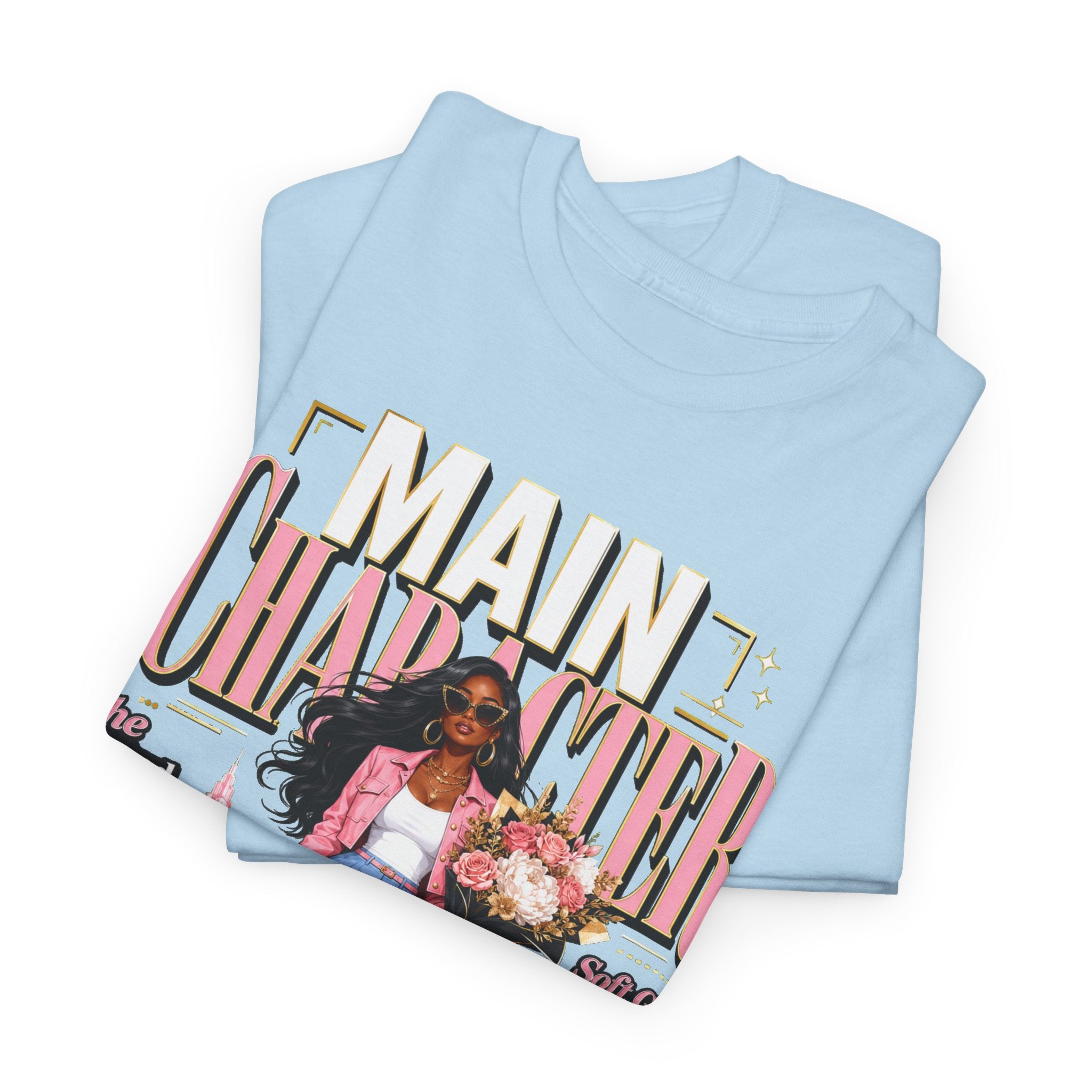 Main Character Graphic Tee — Empowered Fashion Shirt
