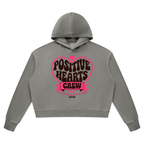 Positive Hearts Crew Vintage Wash Heavyweight Hoodie