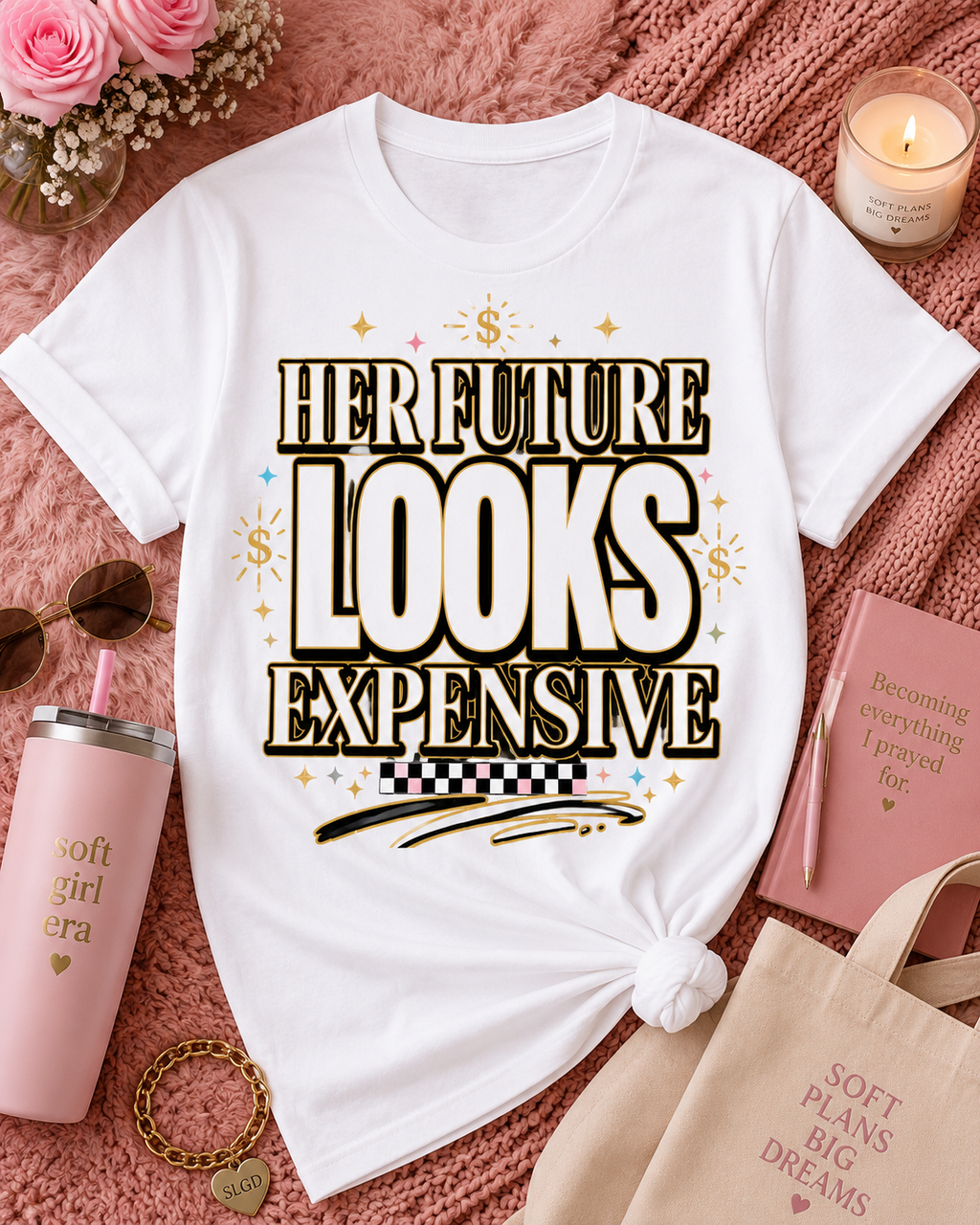 Her Future Looks Expensive Tee