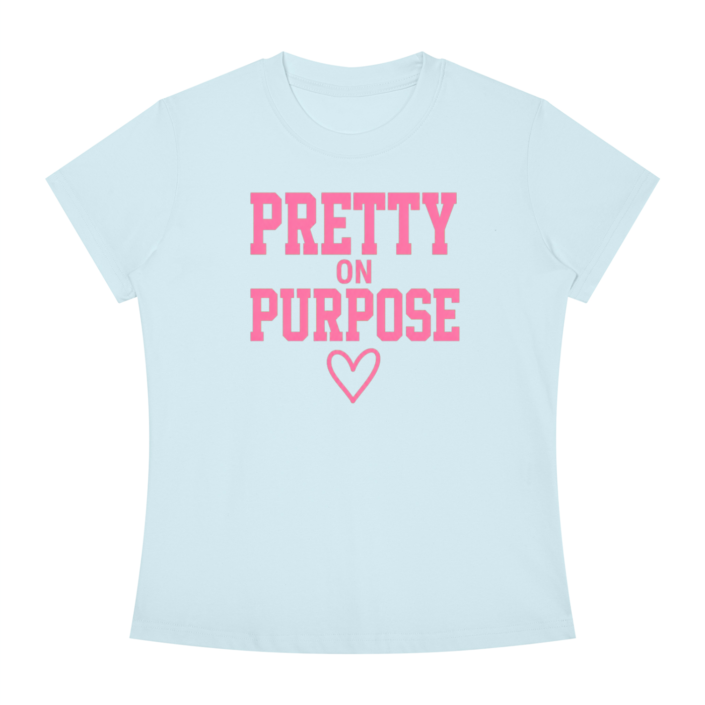 Women's Slim Fit Crewneck T-Shirt