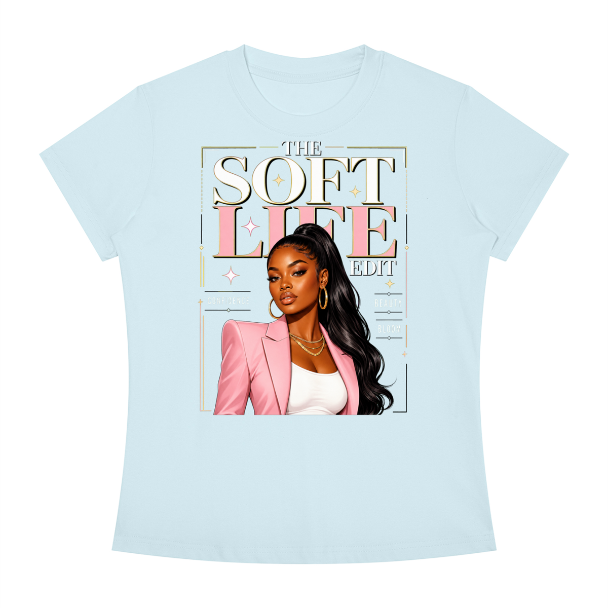 Women's Slim Fit Crewneck T-Shirt