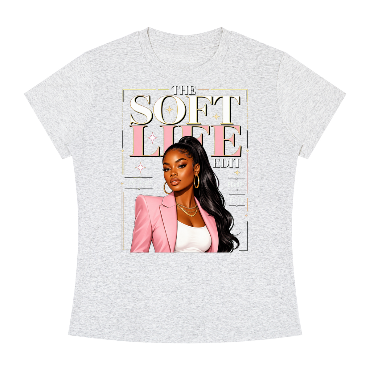Women's Slim Fit Crewneck T-Shirt