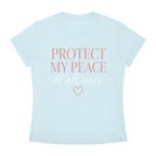 Protect My Peace Tee — "Protect My Peace at All Costs" Graphic T-Shirt