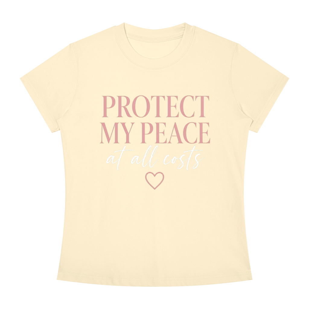 Protect My Peace Tee — "Protect My Peace at All Costs" Graphic T-Shirt