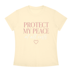 Protect My Peace Tee — "Protect My Peace at All Costs" Graphic T-Shirt