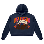 Her Future Looks Bright Vintage Wash Heavyweight Hoodie