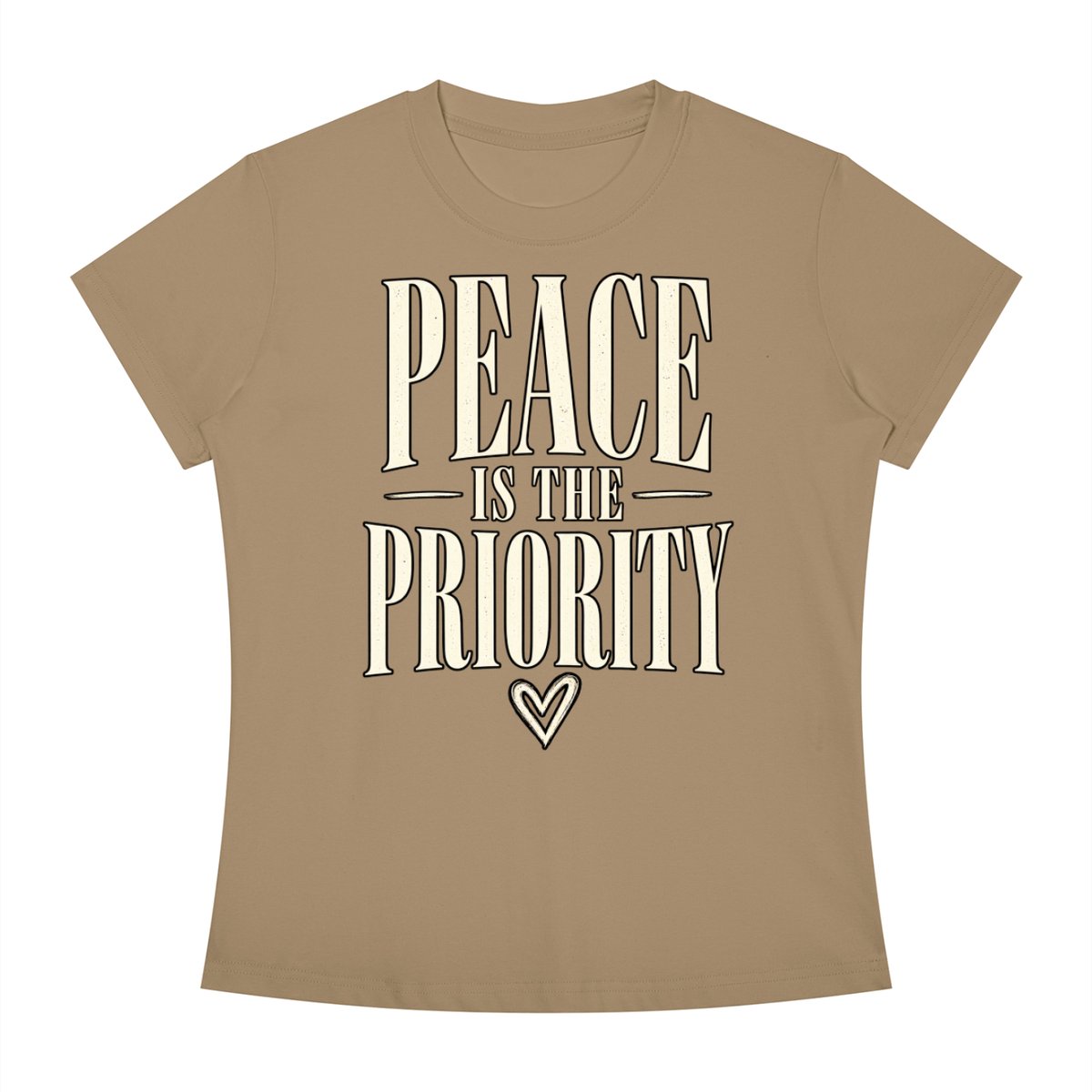 Women's Slim Fit Crewneck T-Shirt