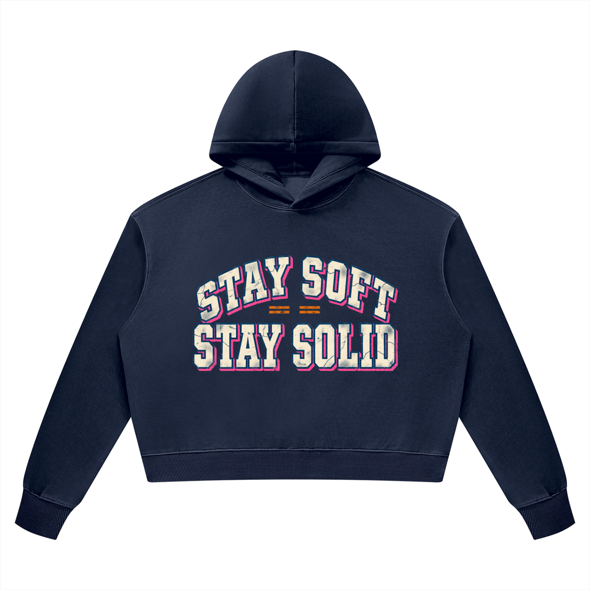 Stay Soft Stay Solid Vintage Wash Heavyweight Hoodie