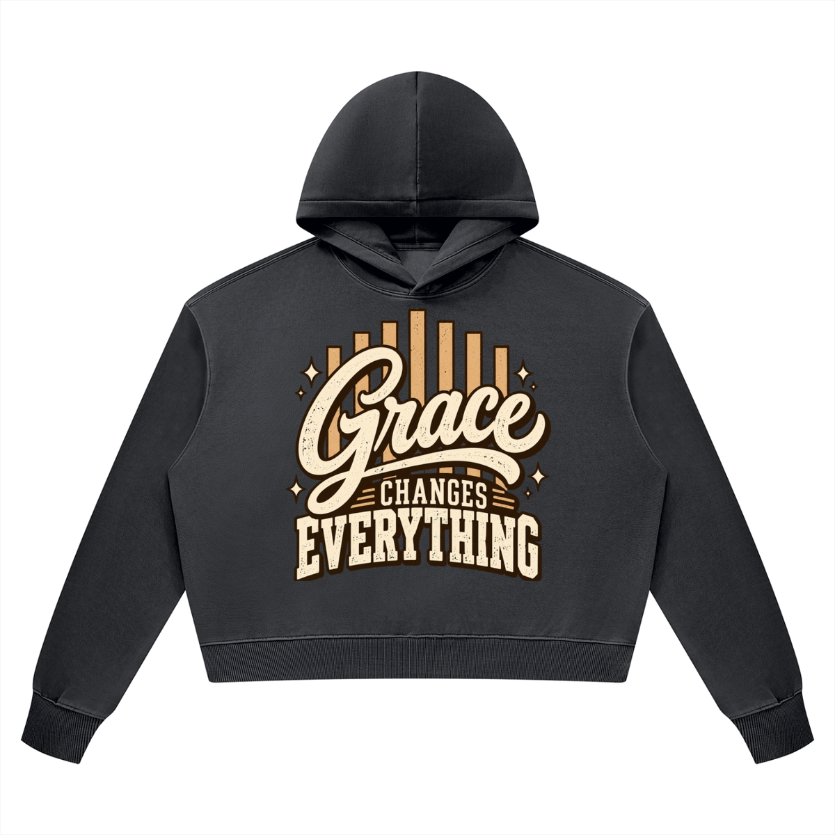 Grace Changes Everything Vintage Wash Heavyweight Hoodie
