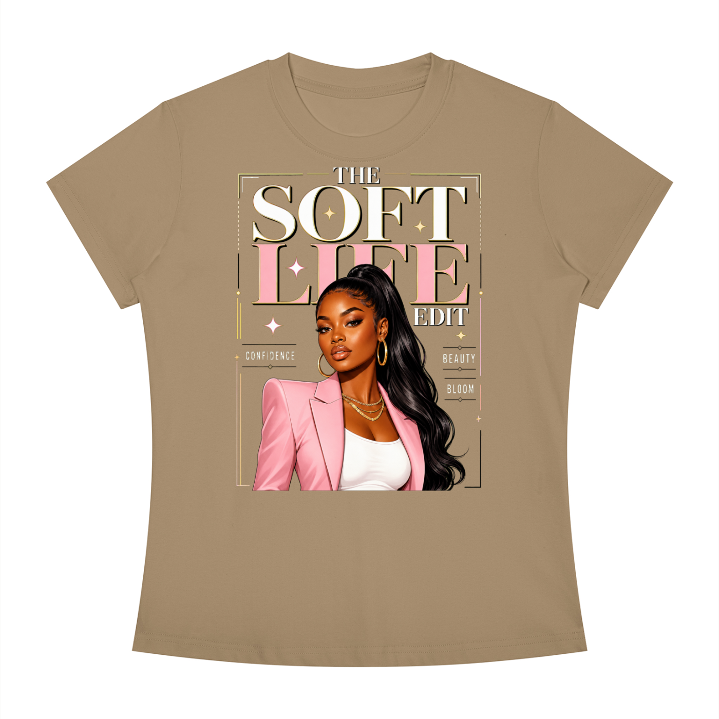 Women's Slim Fit Crewneck T-Shirt
