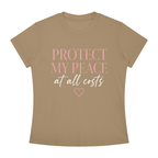 Protect My Peace Tee — "Protect My Peace at All Costs" Graphic T-Shirt