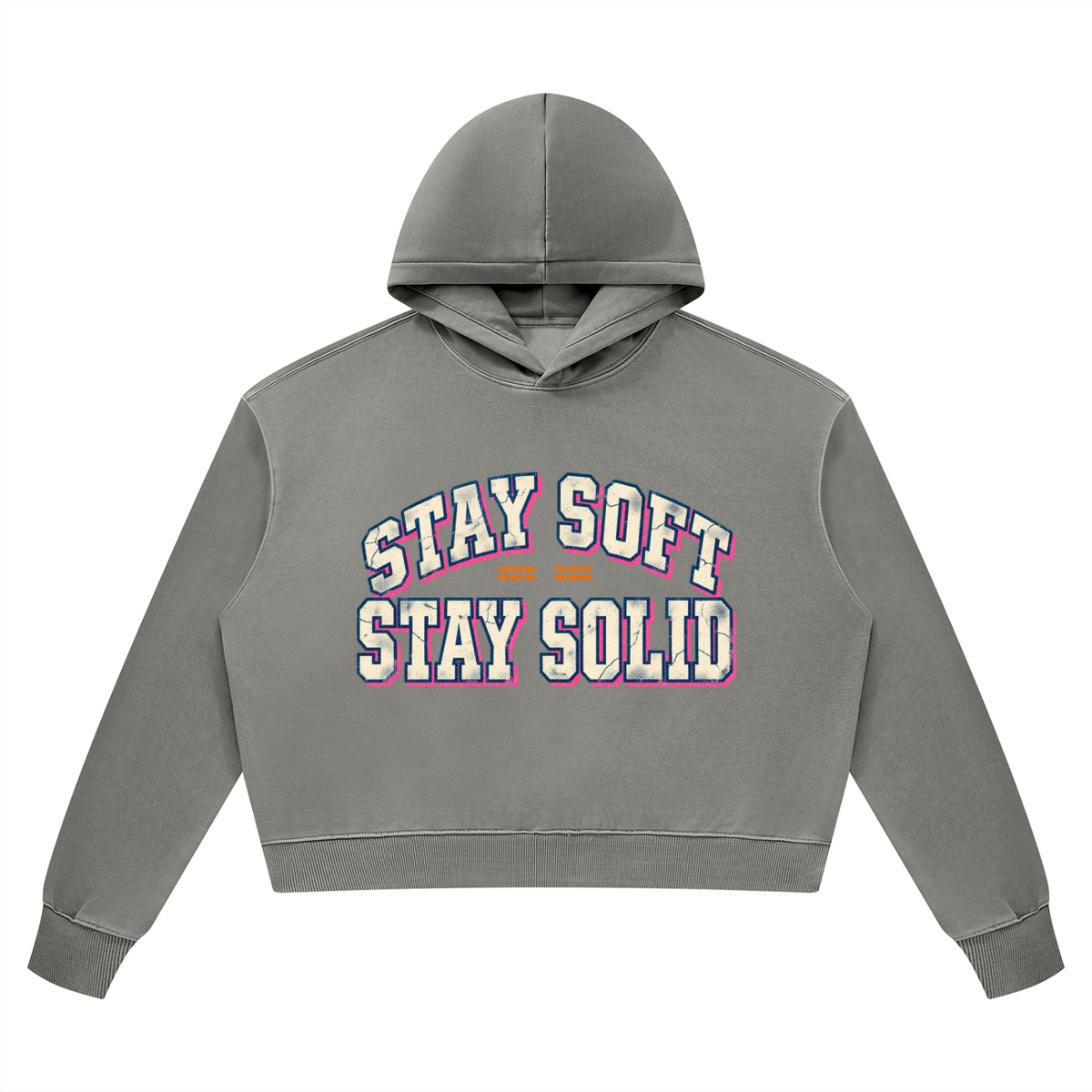 Stay Soft Stay Solid Vintage Wash Heavyweight Hoodie