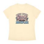 Grace & Discipline Graphic Tee — "Built With Grace, Guided By Discipline"