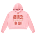 Kindness Looks Good On You Vintage Wash Heavyweight Hoodie