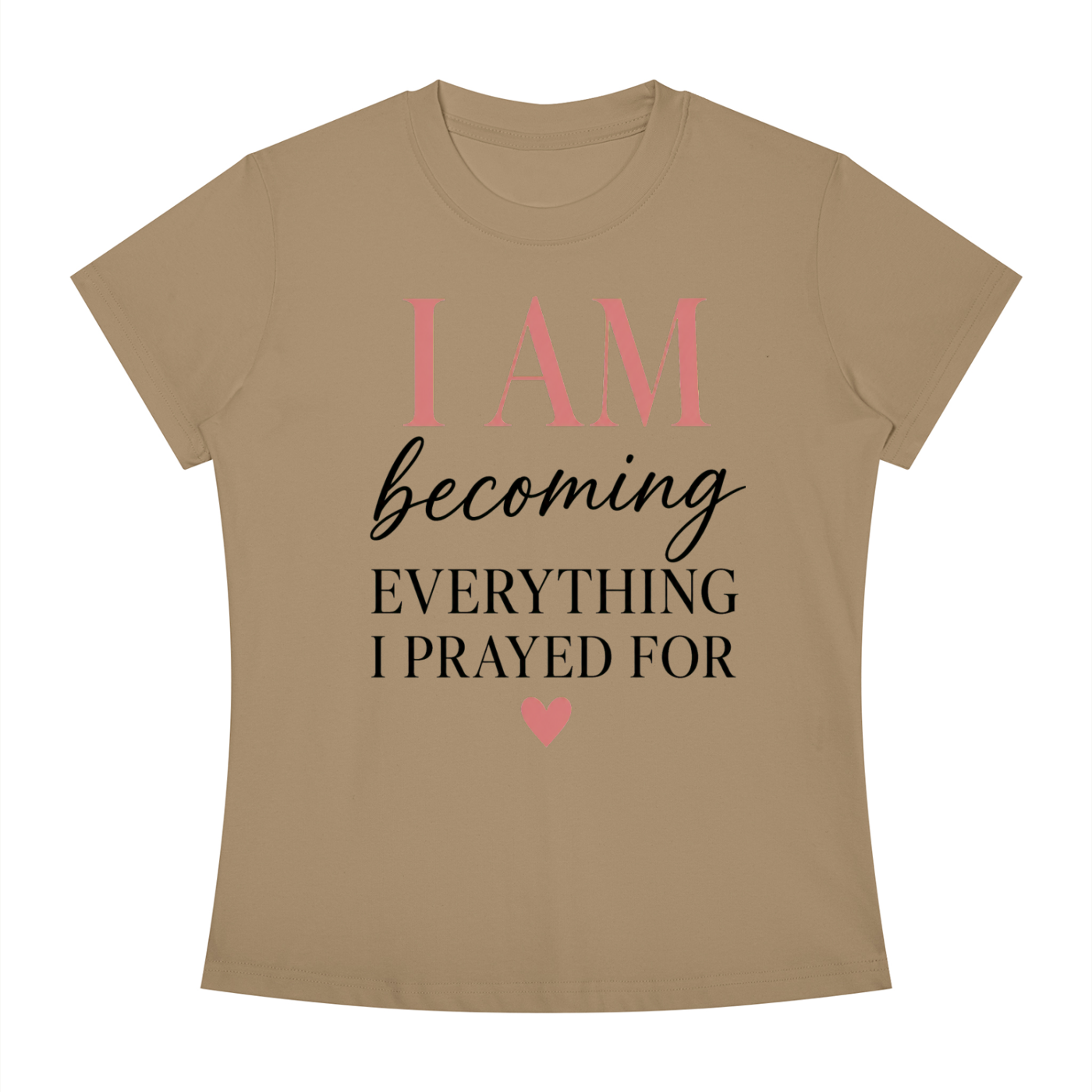 Women's Slim Fit Crewneck T-Shirt